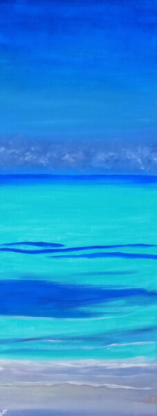 Maldives Beach Painting Original