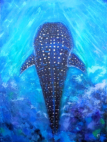 Whale Shark Ocean Animals Painting