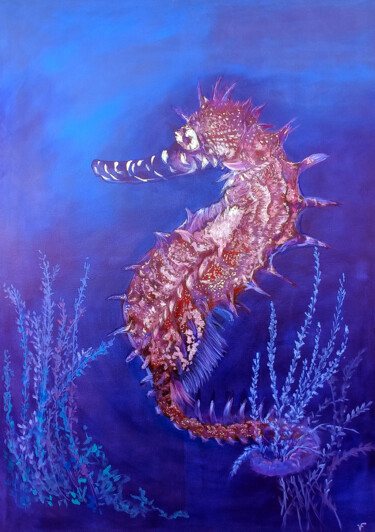 Seahorse Underwater Animal Painting