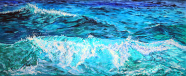 The Sea Water Original Painting.