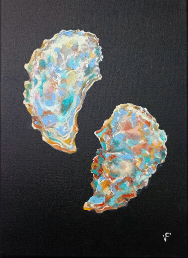 Oysters Shells Molluscs Original Painting