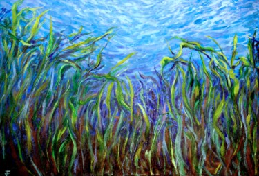 Underwater Sea Bottom Original Painting